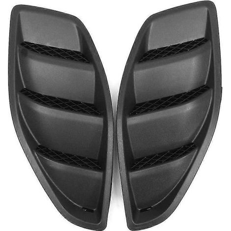 Grilles d'aération de capot moteur gauche et droite pour Jeep Wrangler JK 2007-2017 (1/5)