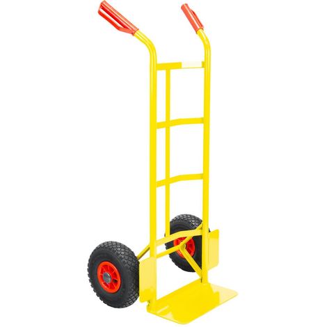 Carretilla Almacen Rueda Neumatica Llanta de Plastico "Easy" (1/4)