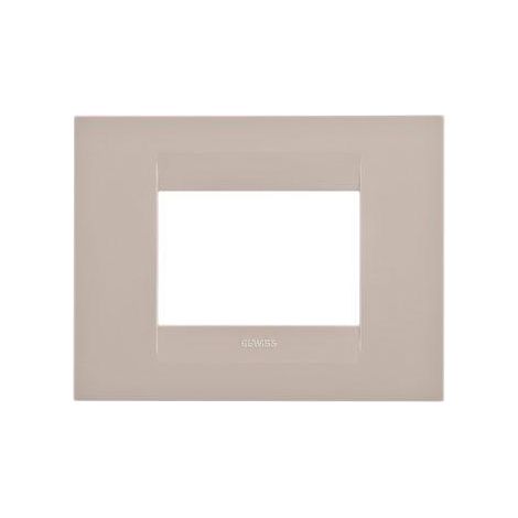 PLAQUE GEO 3P CHANVRE GEWISS GW16403TC