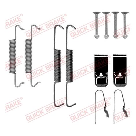 Kit d'accessoires, mâchoires de frein de stationnement Quick Brake 105-0027 FORD