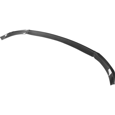 Kit de diffuseur de pare-chocs avant en 3 pièces, spoiler de menton, remplacement pour Tesla Model Y 2020-2022, style fibre de carbone (1/5)
