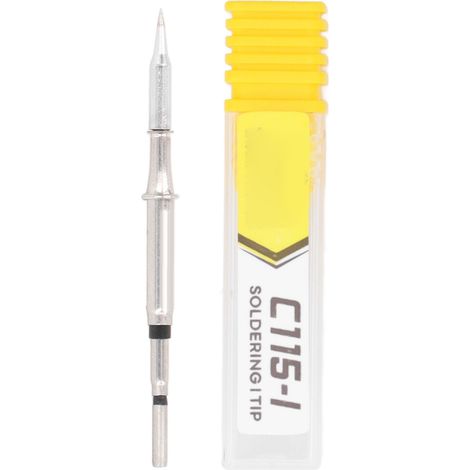 Soldering Iron Tip Universal Copper Internal Heating Replacement for JBC115 Soldering Station C115 I Pointed