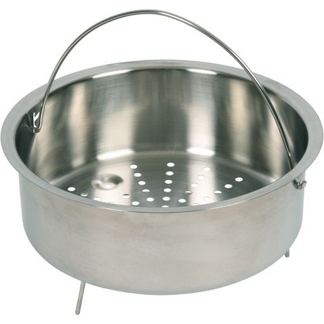Panier vapeur avec support (Hauteur : 70mm) pour cocotte minute SECURE 5 NEO & SECURE CHRONO Tefal -