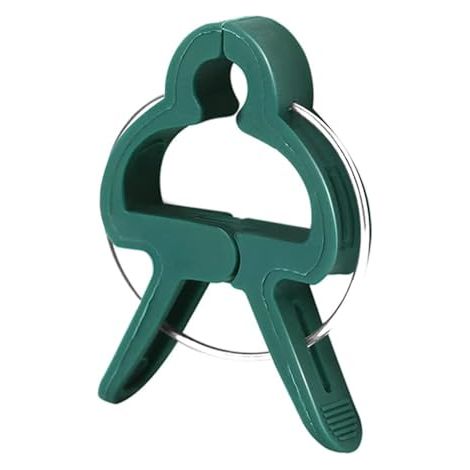 Lot de 20 clips de support pour plantes — Adaptés aux fleurs et aux plantes grimpantes, clips de jardinage pour pieds de tomates (1/4)