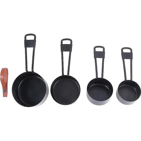 4-teiliges Messlöffel-Set aus Edelstahl