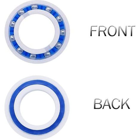 Roulements à billes adaptés aux roues des robots nettoyeurs de piscine C-60 C60 - Compatibles avec les robots nettoyeurs haute pression Zodiac Polaris 180 et 280 - Rotation fluide et conception optima (1/4)