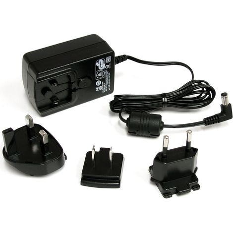 StarTech Bloc d'alimentation 12V CC 1,5A, Universel, Noir (IM12D1500P) (1/5)