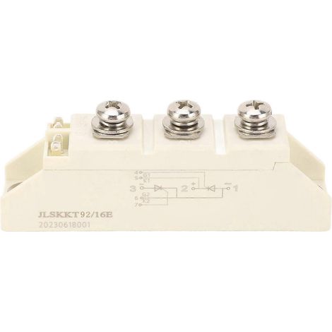 1600V 92A Diodenbrückengleichrichtermodul, 3-polig, weißer Halbleiter-Diodenbrückengleichrichter für PW