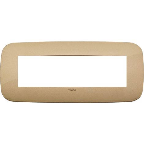 VIMAR - 19687.88 Placca Round 7M oro antico