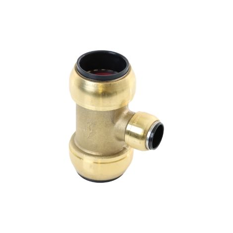 Connettore riduttore T in ottone 'SharkBite'