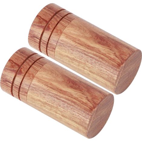 10 Pièces Bouteille d'huile Essentielle en Bois Boîte de Cylindre d'huile Essentielle Récipient de Stockage de Voyage avec Conception Indépendante Résistante aux Fuites Rechargeable pour (1/5)