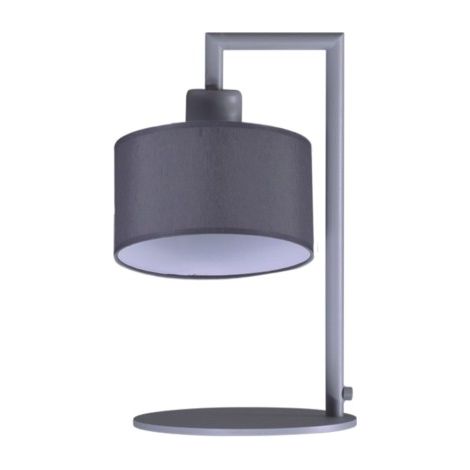 Lampe de table grise avec abat-jour Kaja Simone K-4342