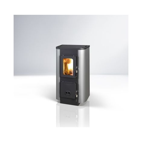 Dauerbrandofen Merano 5kW H/B/T:884/450/343, schw./grau