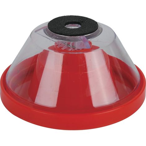 Collecteur de poussière - Lot de 6 - Plastique robuste - Système d'aspiration universel - Pour perceuse et meuleuse - Compatible outils électroportatifs (1/4)