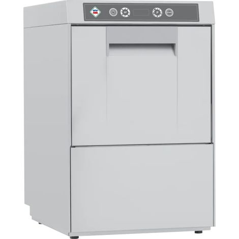 Lave-vaisselle frontal revêtement double avec pompe de vidange 40x40 - 230 V RM - NT 42 P - RM Gastro
