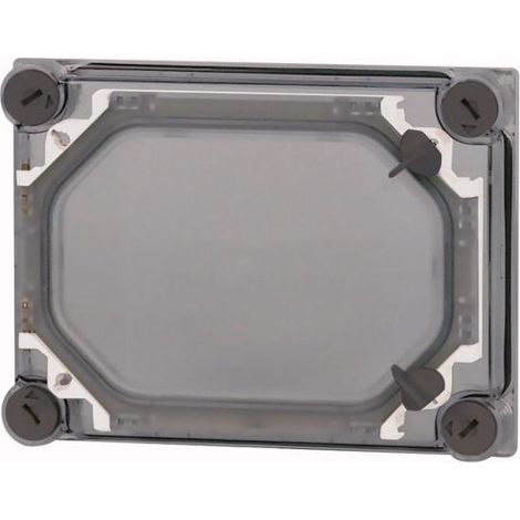 Couvercle +porte transparent HxLxP 250x187,5x25mm 000072476 EATON D125 CI23/T