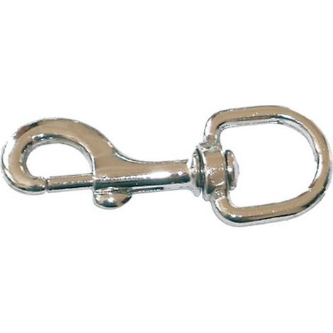 Set 3 moschettoni per guinzagli: 3 moschettoni 6,5 cm