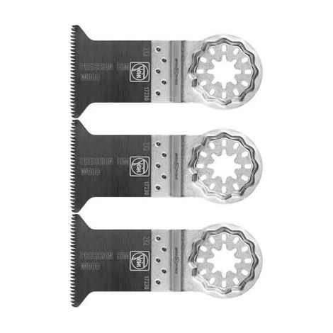 Fein 3x E-Cut Precision BIM-Sägeblatt Starlock 50 mm - 63502232220