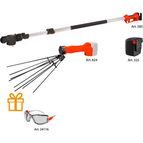 BUNDLE Stocker Kit Power 21 per la Raccolta di Olive Art. 585 + 624 + 325 + 24116