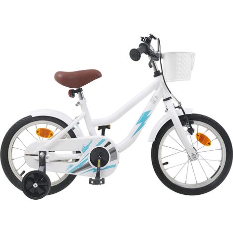 Teenpull – Kinderfahrrad 12 Zoll für 2-4 Jahre alt Weiß (1/5)