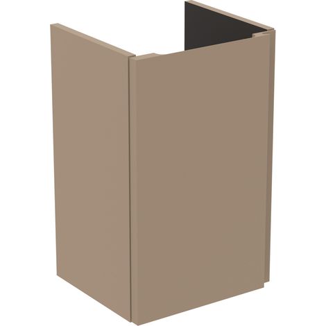 Ideal Standard Finesse - Mueble de lavabo, 35x31x55 cm, 1 puerta, bisagras a la izquerda, Matt Greige E3449UP (1/2)
