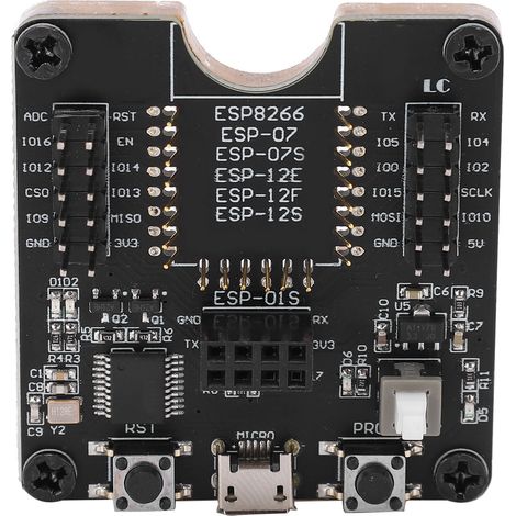 Test- und Programmiergerät für das ESP8266 Wi-Fi-Modul (01 01S 12E 12F 12S 18T) (1/5)