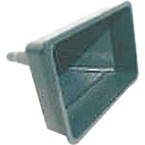 Embudo de Plástico Rectangular de 4l + Filtro Fino