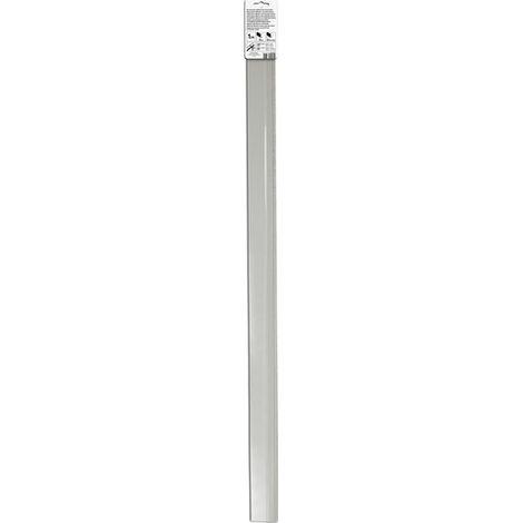 SANS MARQUE Bas de porte adhésif bavette, L. 100 cm blanc