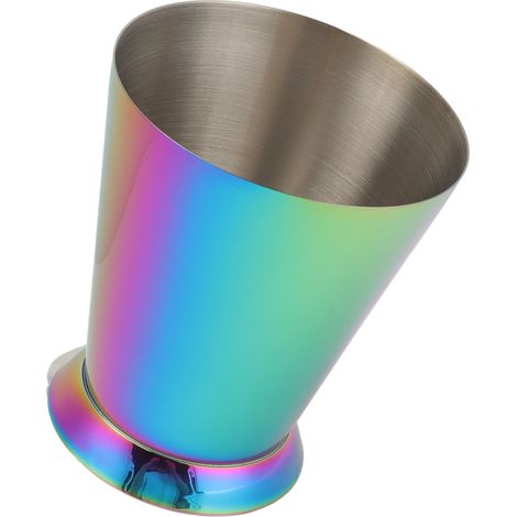 Tasse à cocktail en acier inoxydable à dégradé de couleurs, résistante à la rouille, idéale pour le bar à domicile. (1/5)