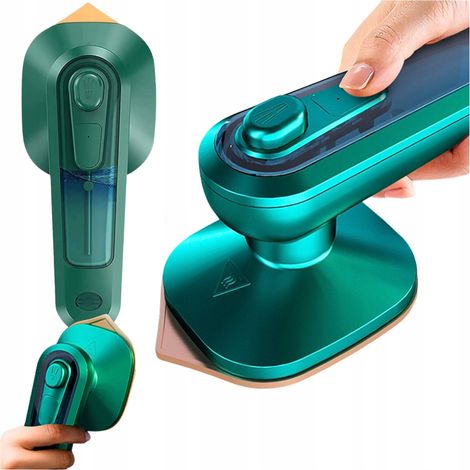 Mini-Reisedampfbügeleisen, leistungsstark, faltbar, 2-in-1, ideal für Reisen