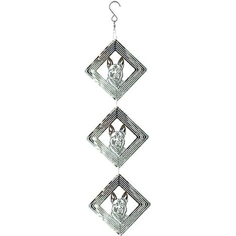 Carillon éolien d'extérieur avec girouette 3D, cadeau pour femme pour jardin ou terrasse. (1/5)