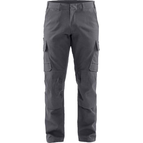 Pantaloni da lavoro antiscivolo elasticizzati 1466 - Grigio medio 3XL - FR(54) - SE(C60) - Corti