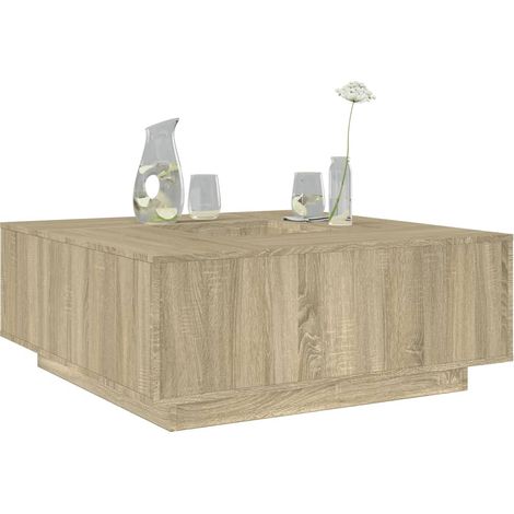 Couchtisch Sonoma-Eiche 100x100x40 cm Holzwerkstoff