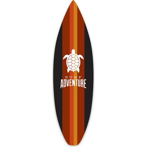 Planche de surf décorative turtle (1/4)
