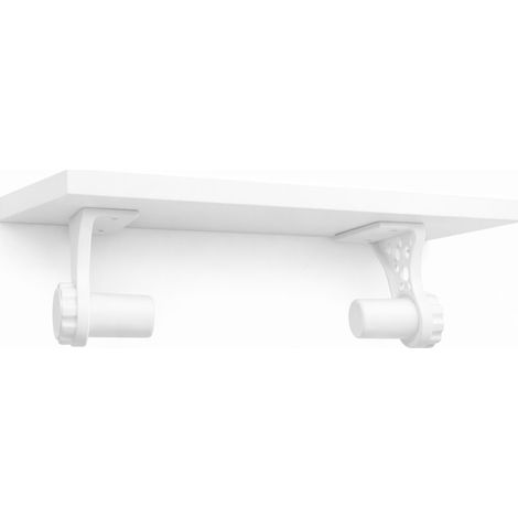 Porte-essuie-tout sous-meuble, blanc, cuisine (1/3)