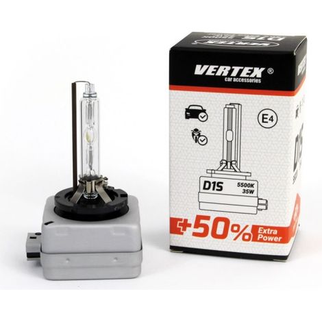Ampoule xénon filament xénon D1S 5500K AMiO 150% puissance amio-01968 (1/2)