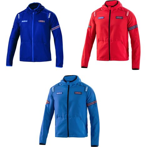 Giacca Sparco Windstopper Martini Racing 02405MR - S - Blu