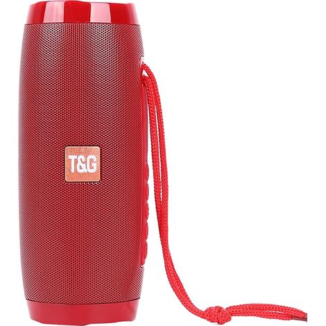 Enceinte Bluetooth portable étanche TG-157, enceinte Bluetooth sans fil portable d'extérieur avec lumières colorées (1/5)
