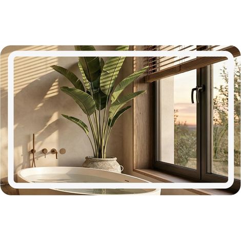 Specchio Rea Edit 100X60 Led Transparent