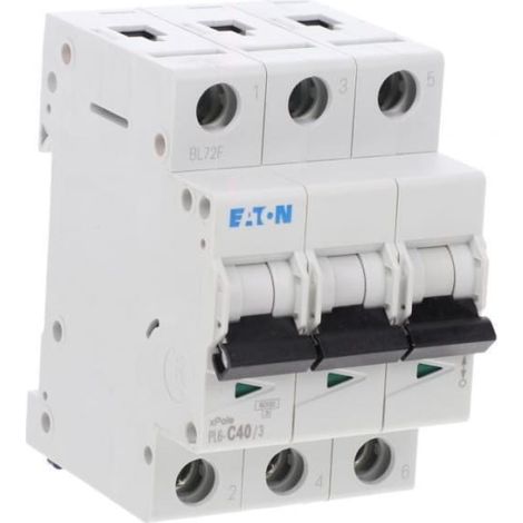 Leitungsschutzschalter 3P C 40A 6kA AC PL6-C40/3 286605