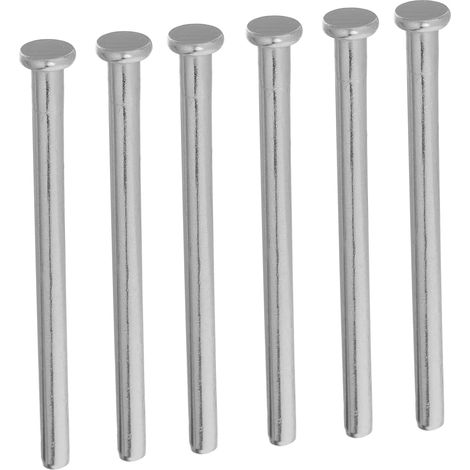 Lot de 6 goupilles de charnière pour porte en bois (1/5)