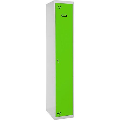 Simonrack Simonlocker Grau und Grün Robuster Metall-Spind