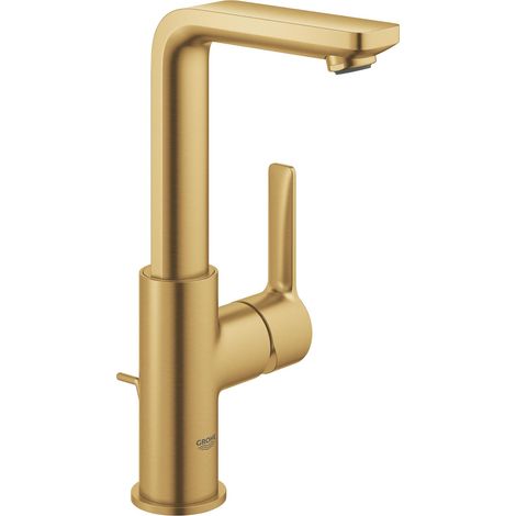 GROHE Mitigeur Lavabo Lineare taille L avec vidage - Cool Sunrise brossé - 23296GN0 (1/5)