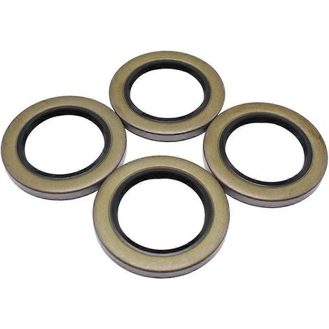 Satz mit 4 Anhängernaben-Fettdichtungen 2,25 x 3,371 -22029 für die meisten EZ Lube und regulären Achsnaben/Trommeln von 5200 bis 7000 lb (1/5)