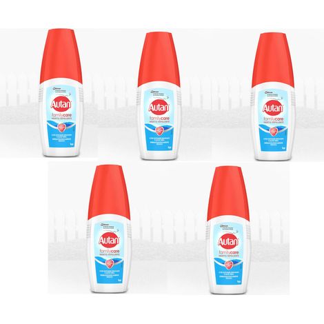 Autan family care vapo stick repellenti per insetti 5 confezioni da da 100 milliliter ciascuna