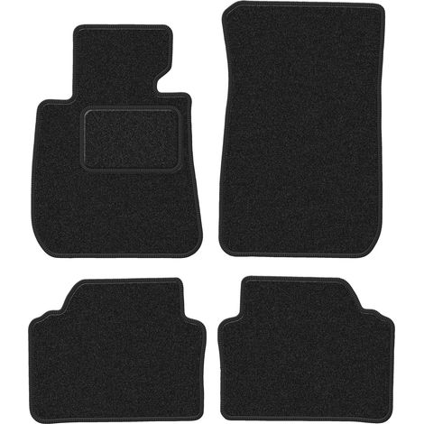 Alfombrillas de terciopelo para BMW 3 E90 berlina (2004-2011) antracita (1/5)