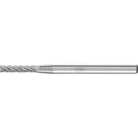 PFERD TOOLS 21200183 Fraise sur tige Carbure de tungstène cylindre avec denture frontale Longueur 40 mm Dimension produ (1/4)