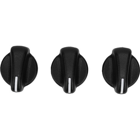 Bouton de commande de commutateur de chauffage AC 5011218AA, 3 pièces, contrôle précis de remplacement pour Jeep Wrangler TJ 1999 – 2006 (1/5)