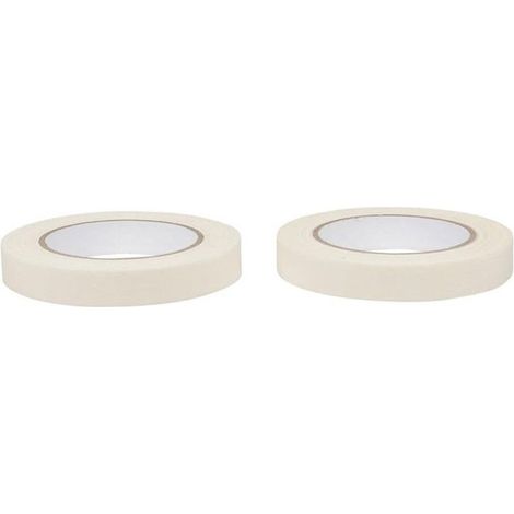 Lot de 2 rubans adhésif de masquage - 50 m x 18 mm - Cogex (1/2)