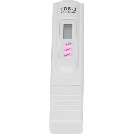 Testeur TDS Eau Portable 0-9990ppm - Stylo Digital LCD pour Qualité Eau Potable